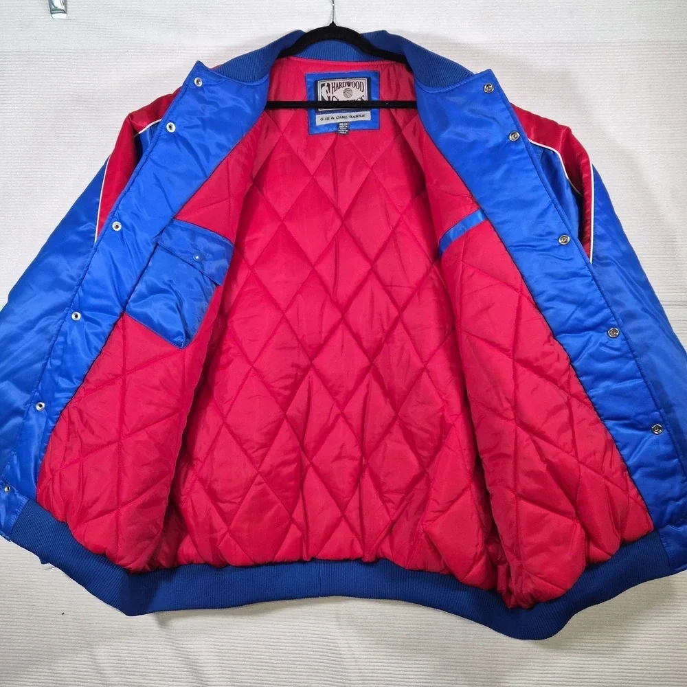 Vintage 76ers NBA Hardwood Classics G-III & Carl Banks Blue Jacket Men's XXL